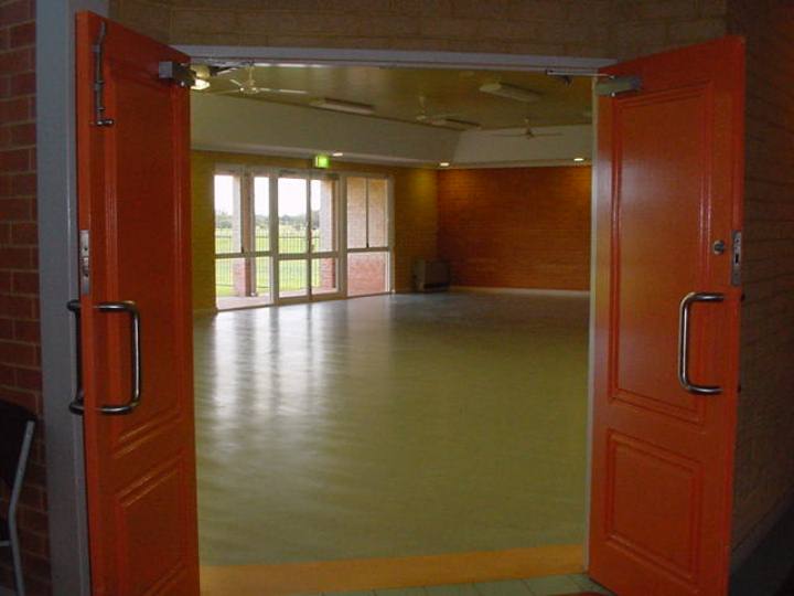 Double Doors to Main Hall