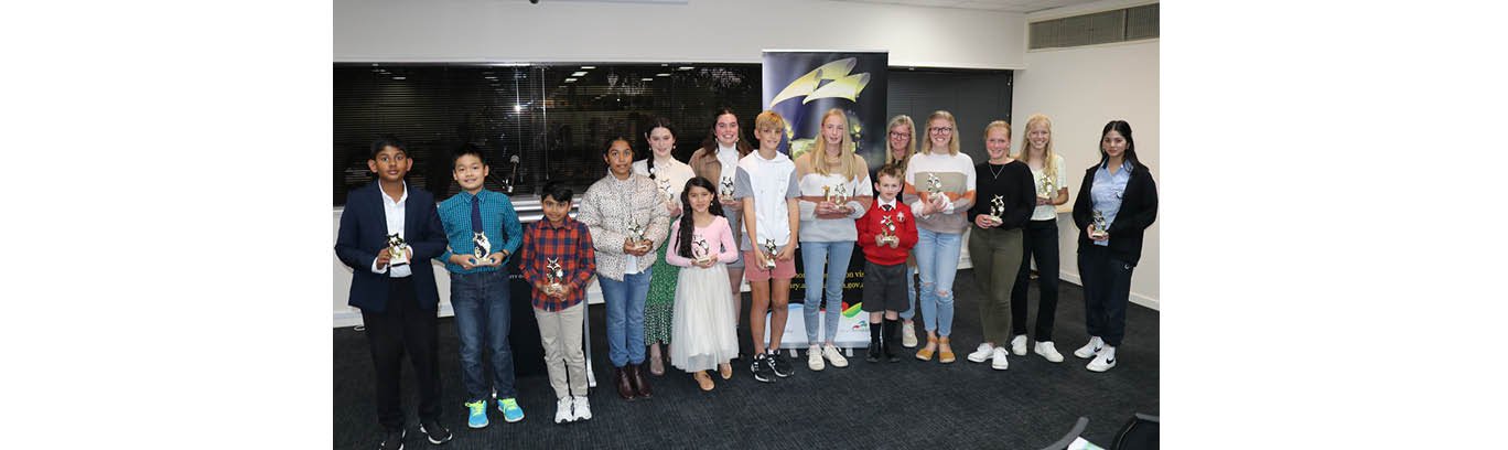 Winners of the 2022 Armadale Young Writers' Awards