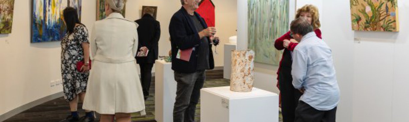 Exhibition of the Minnawarra Art Awards at the Armadale District Hall