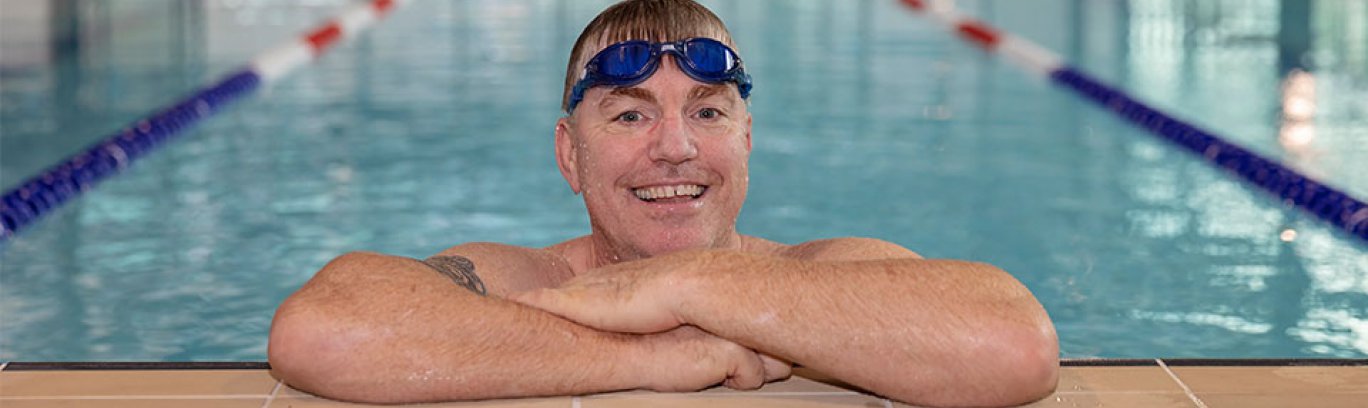 Swimmer in Armadale Fitness and Aquatic Centre
