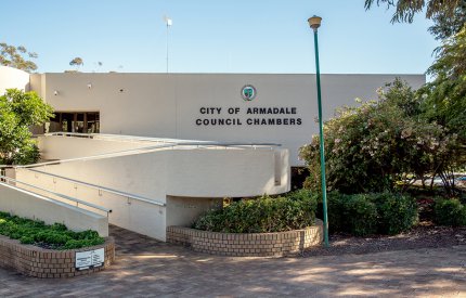 City's main administration building