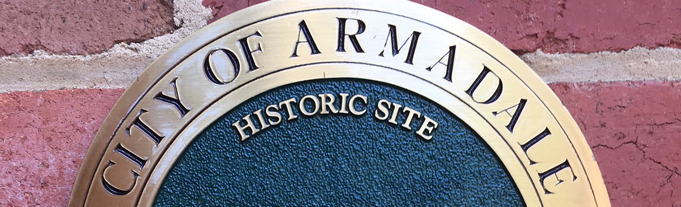 Historic site plaque